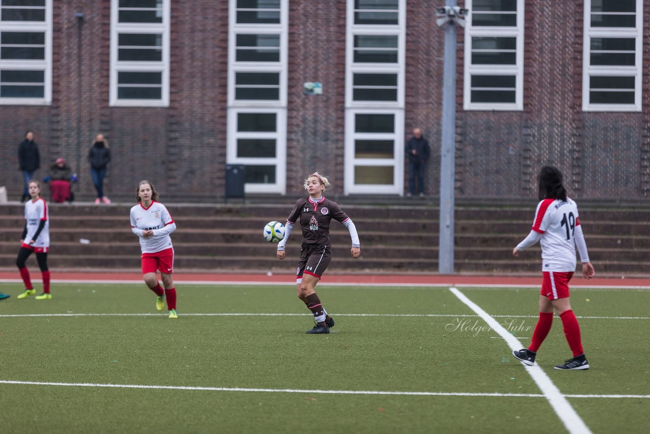 Bild 292 - B-Juniorinnen Walddoerfer - St.Pauli : Ergebnis: 4:1